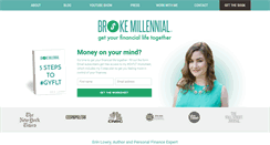 Desktop Screenshot of brokemillennial.com